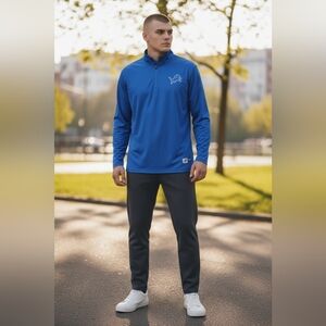 Detroit Lions Men's Size Med Nfl Football Team Gear By Ultra Game